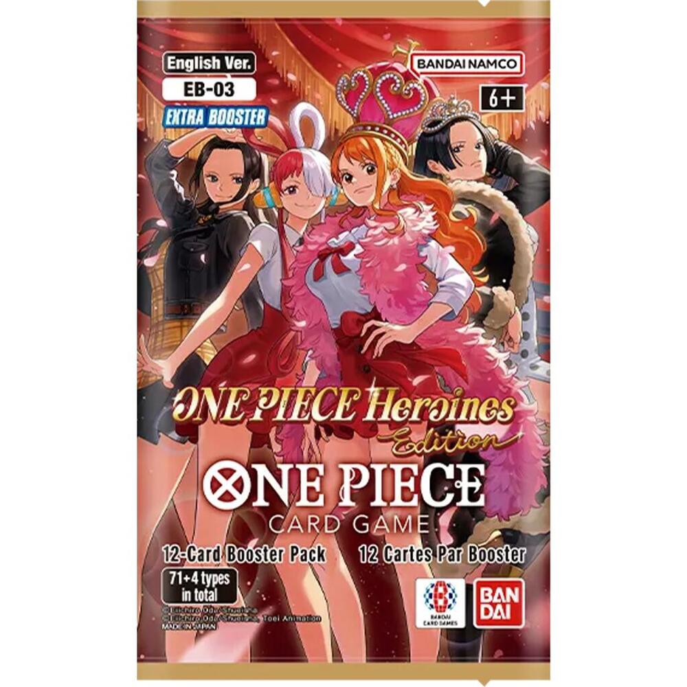One Piece: Extra Booster Heroines Edition (EB03) - Booster Pack (English)