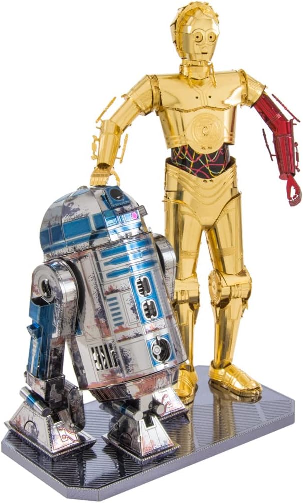 Fascinations: Metal Earth - Star Wars R2-D2 and C-3PO 3D Metal Model Kit Box Set