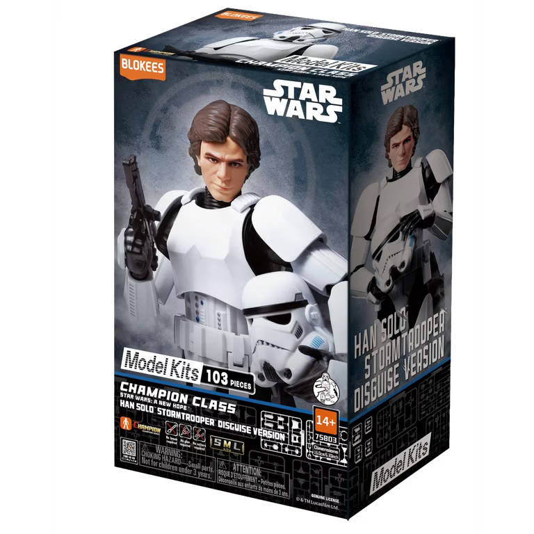 Champion Class Star Wars: A New Hope™ Han Solo™ Stormtrooper™ Disguise Plastic Model Kit