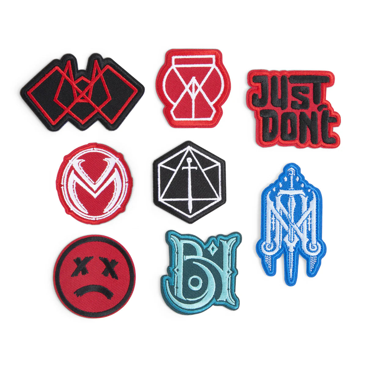 Critical Role: Bells Hells Collection | Ashton Embroidered Patches 8-Pack