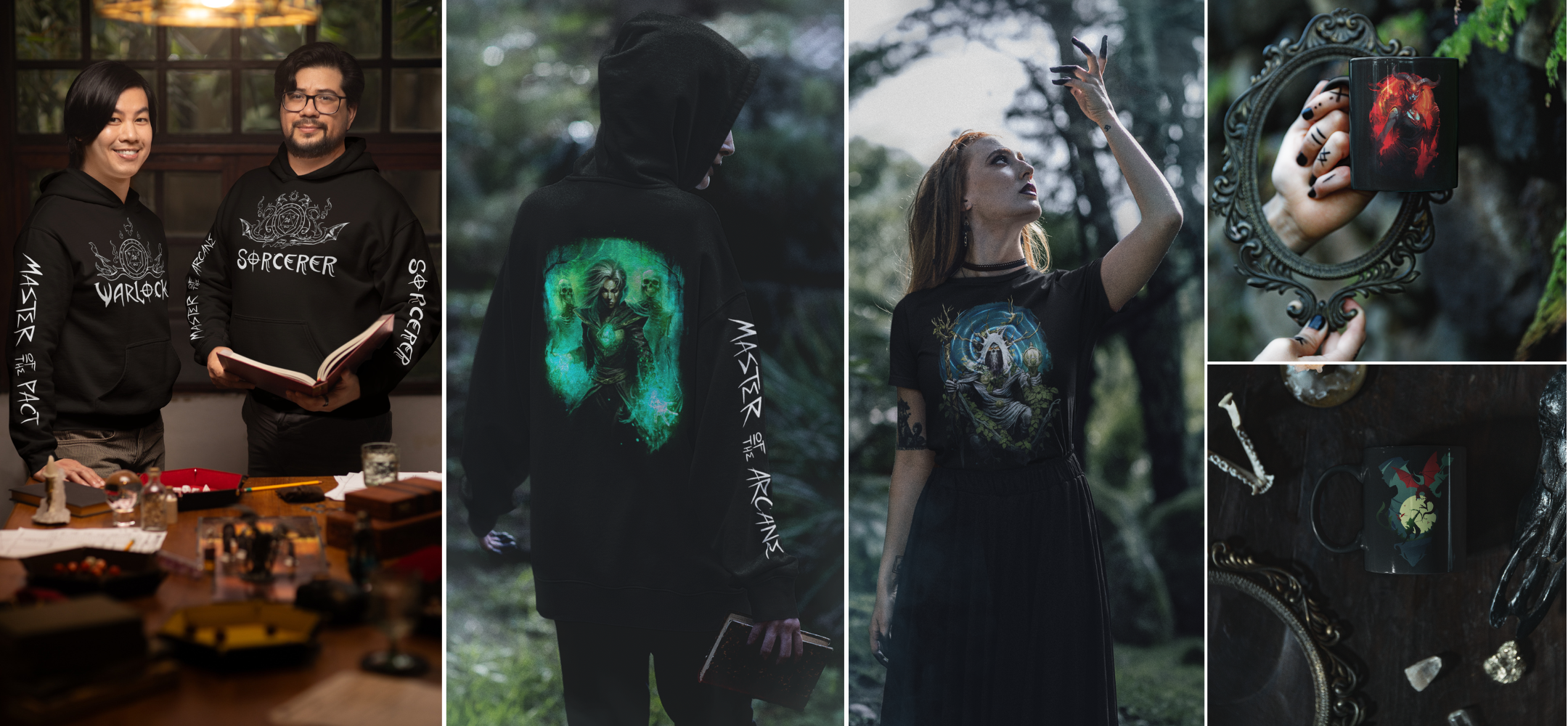 Hero Image showcasing the lore apparel brand.