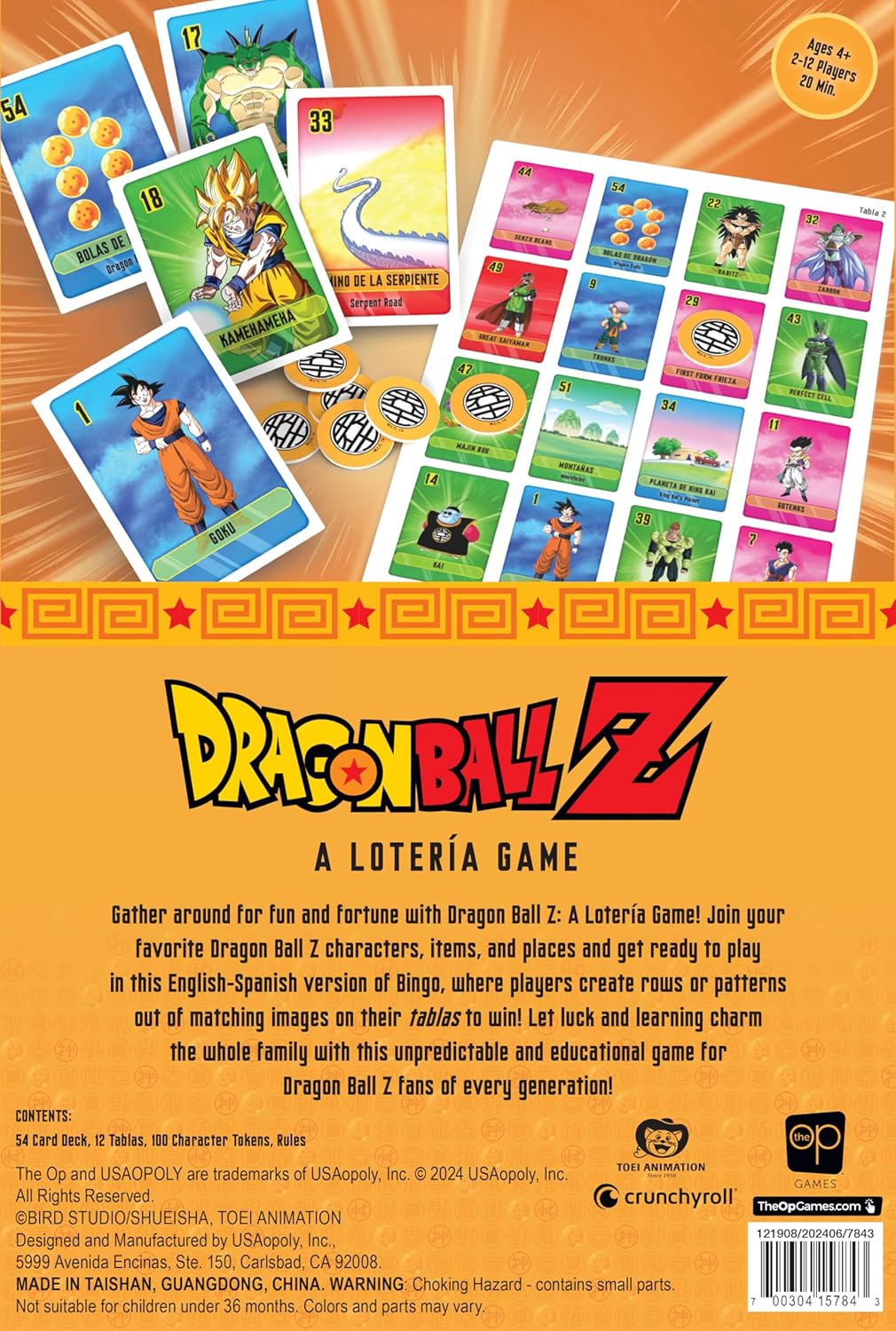 Loteria: Dragon Ball Z