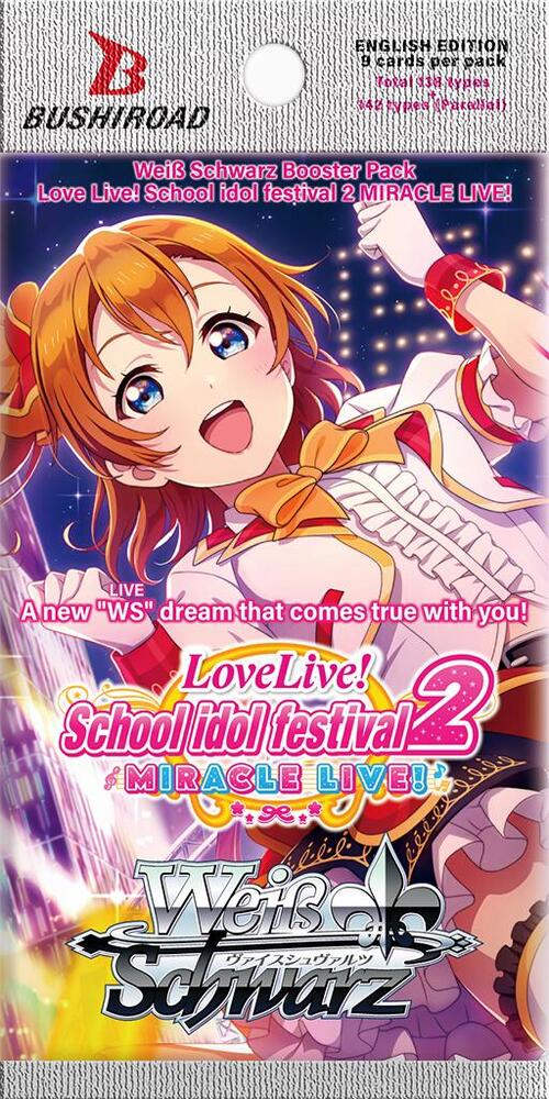 Weiss Schwarz: Love Live! School idol festival 2 MIRACLE LIVE! (SIF) - Booster Pack