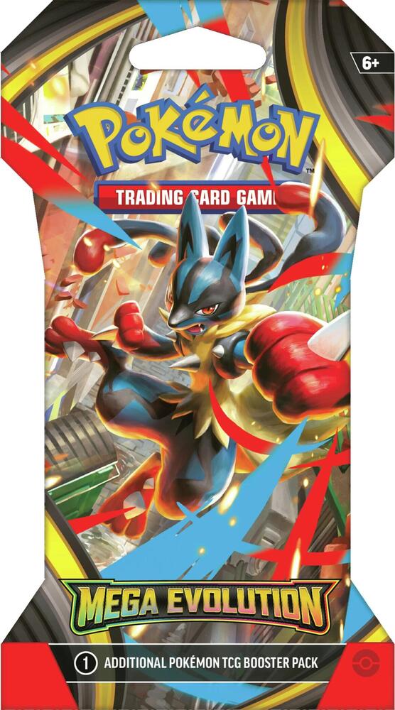 Pokemon: Mega Evolution Sleeved Booster Pack - ME01: Mega Evolution (MEG)