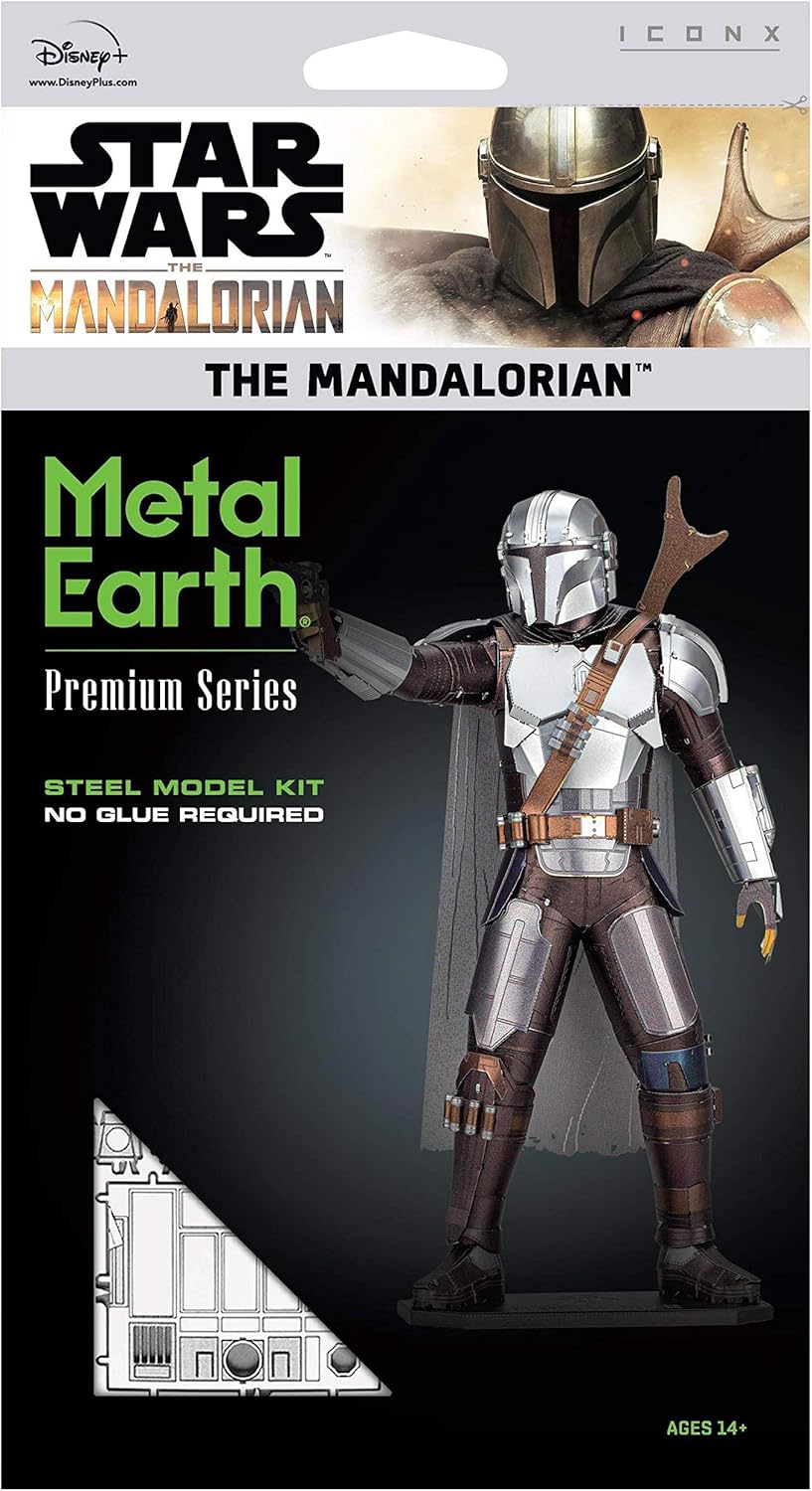 Fascinations: Metal Earth - Star Wars The Mandalorian 3D Metal Model Kit Box Set
