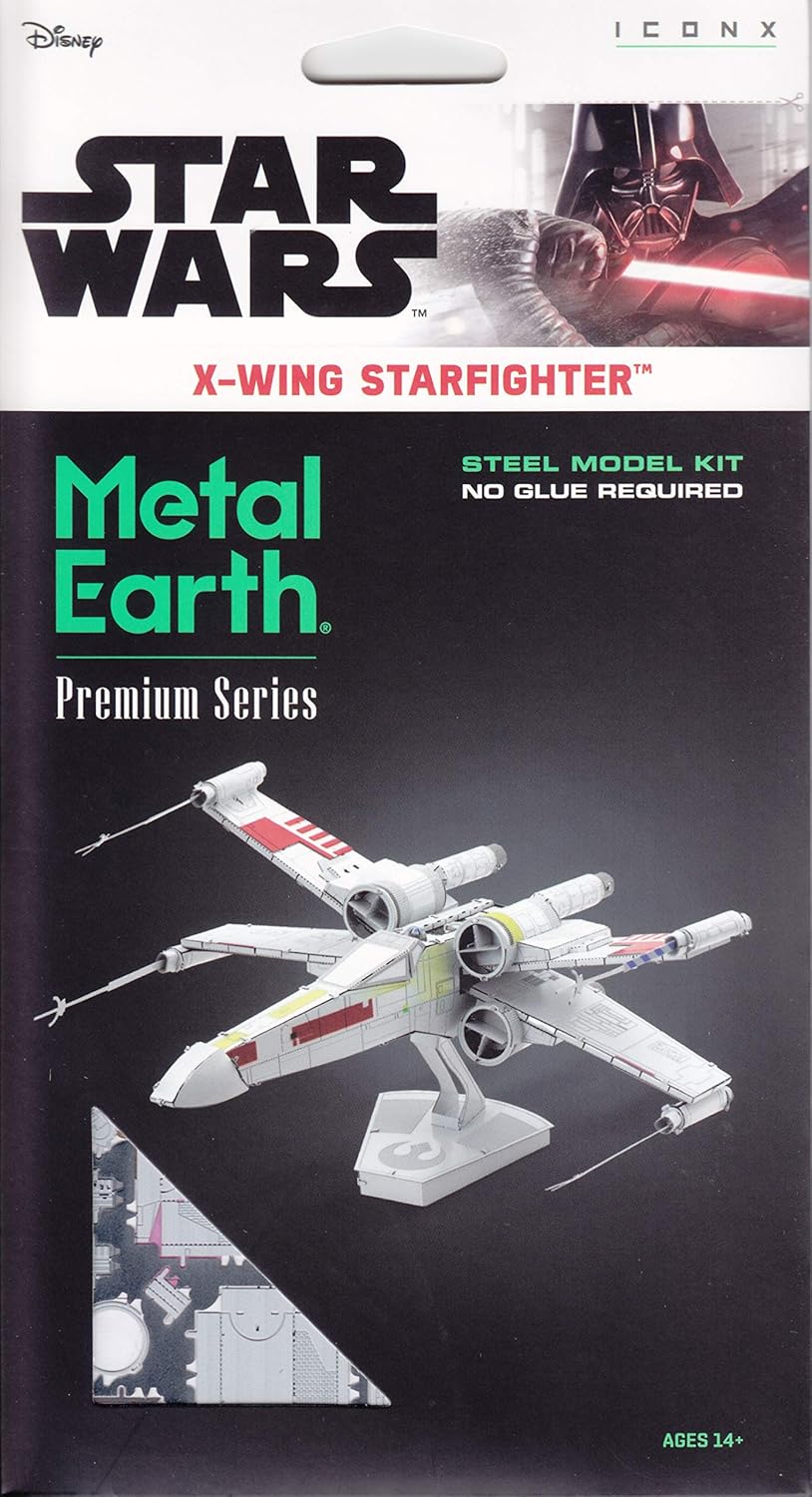 Fascinations: Metal Earth - Star Wars X-Wing Starfighter 3D Metal Model Kit