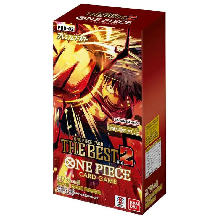One Piece TCG: "The Best Vol. 2" Premium Booster Box PRB-02 (Japanese)