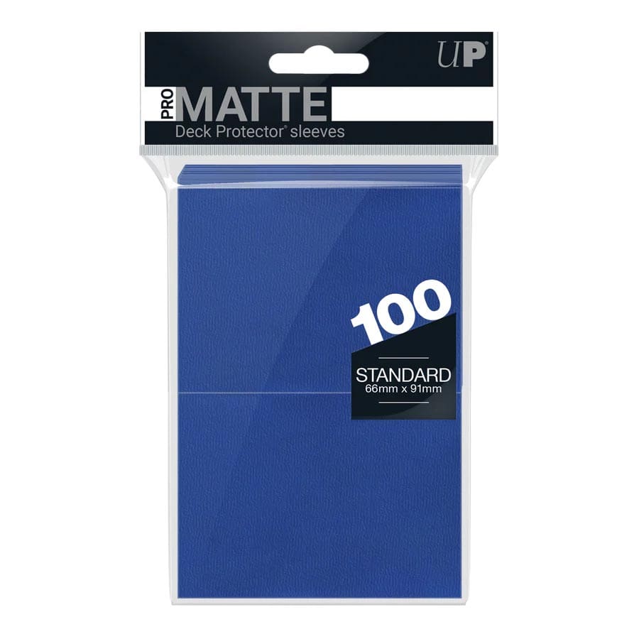 Deck Protectors: PRO-Matte - Solid Blue (100)