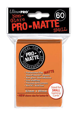 Deck Protectors Small: PRO-Matte Solid Orange (60)