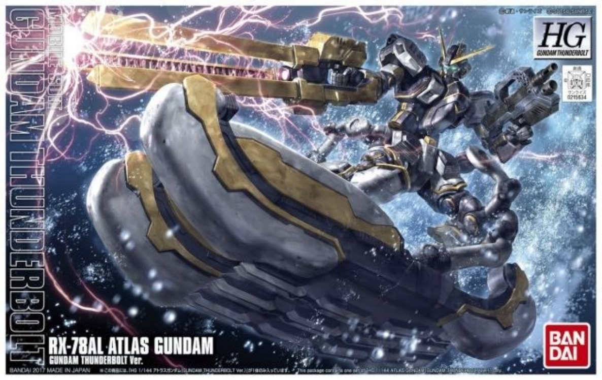 Gundam Model Kit: RX-78AL Atlas Gundam Gundam Thunderbolt (Thunderbolt Ver.) HG 1/144