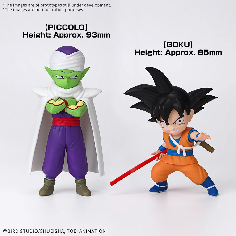Son Goku (mini) & Piccolo (mini) "Dragon Ball Daima", Bandai Hobby (Model Kit)