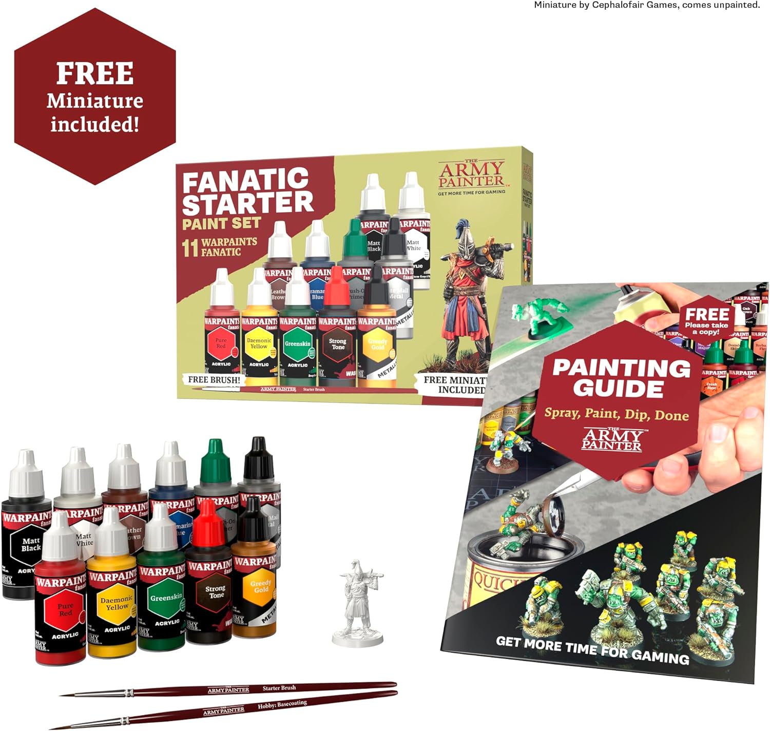 The Army Painter Warpaints Fanatic Starter Set Combo