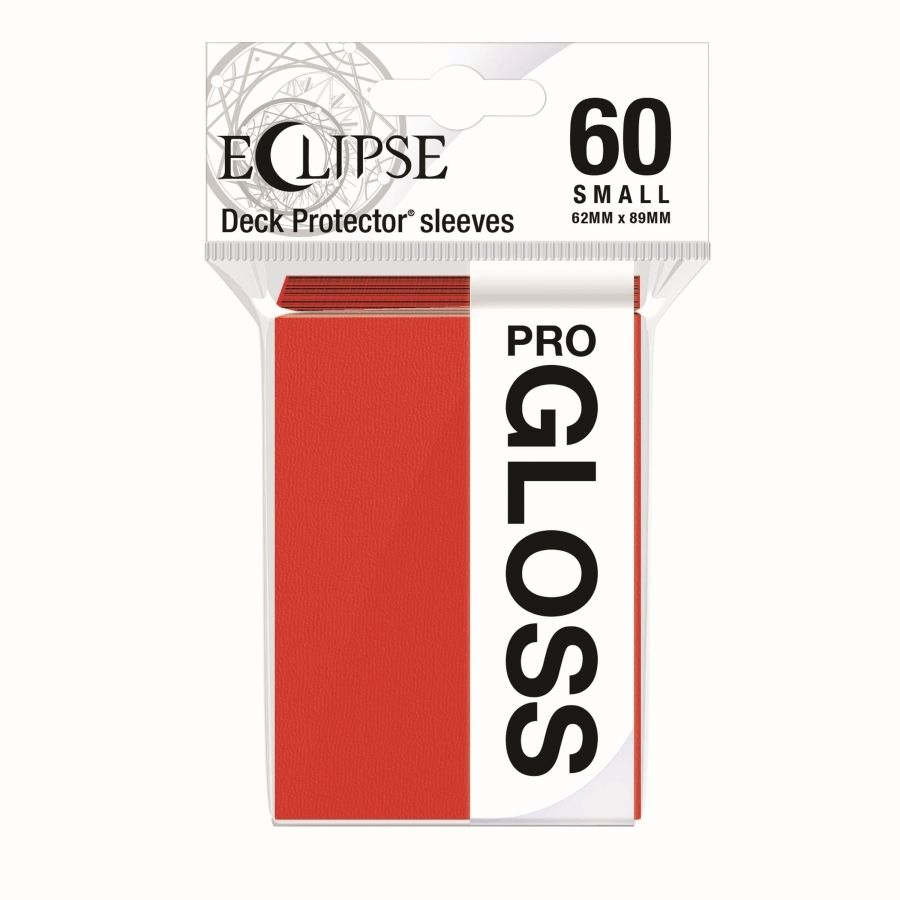 Deck Protectors Small: PRO-Gloss Eclipse Apple Red (60)