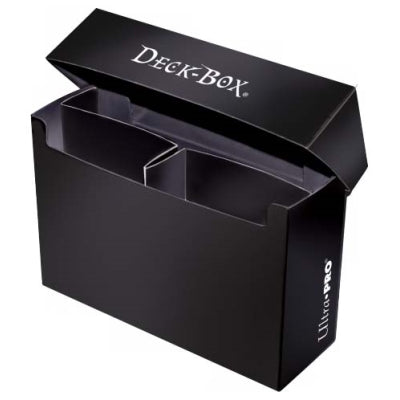 Deckbox: Oversized 3 Compartment Black