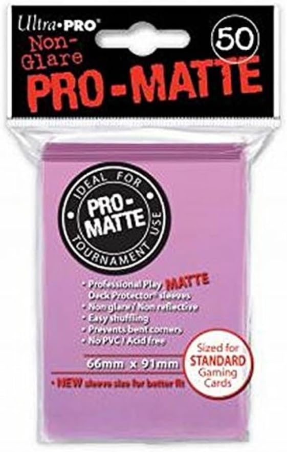 Deck Protectors: PRO-Matte- Solid Pink (50)