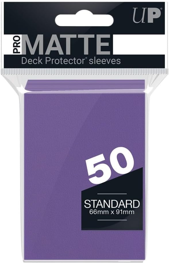 Deck Protectors: PRO-Matte- Solid Purple (50)