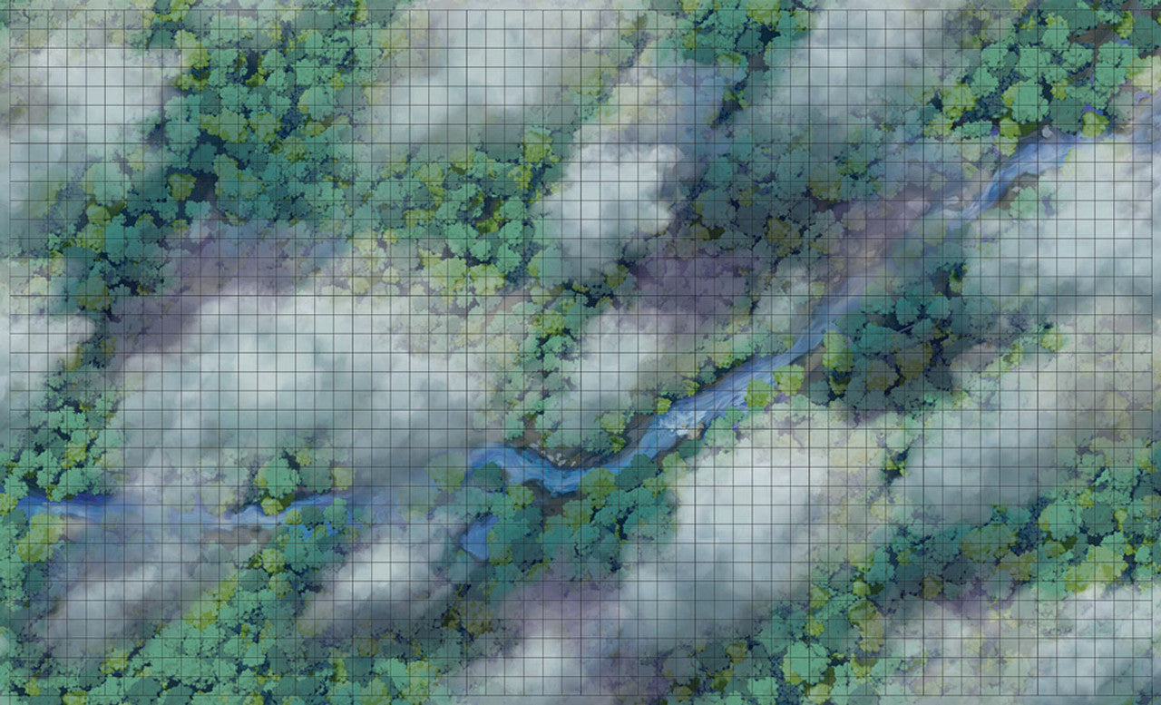 D&D Icons of the Realms: 3'x5' Sky Battle Mat