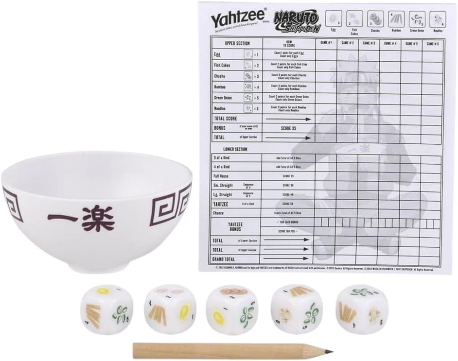 Yahtzee: Naruto Shippuden