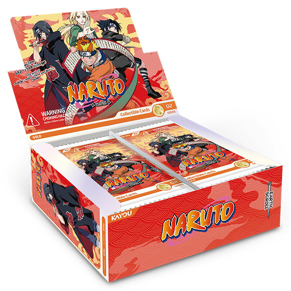 Naruto Collectible Cards: Earth Scroll 002 - Booster Box (20 packs)