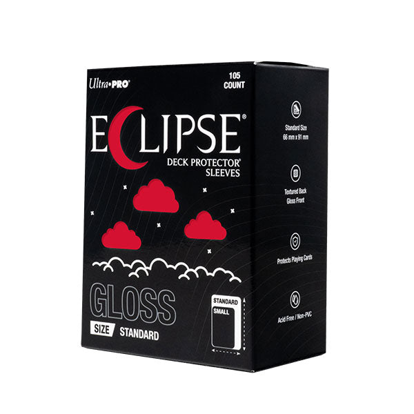 Card Sleeves: UltraPro Eclipse Standard Gloss | Apple Red (105 ct)