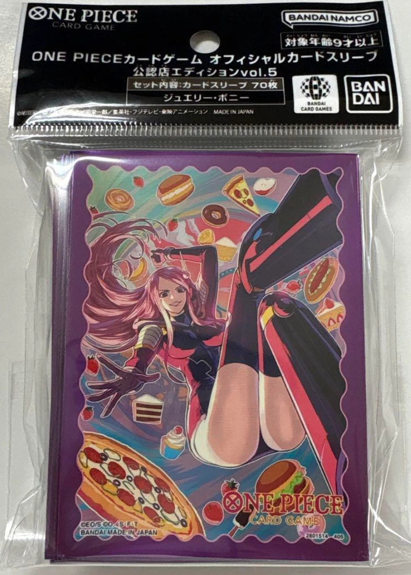 One Piece TCG: Official Card Sleeves - Store Edition Vol. 5 - Jewelry Bonney One Piece TCG: Official Card Sleeves - Store Edition Vol. 5 - Jewelry Bonney