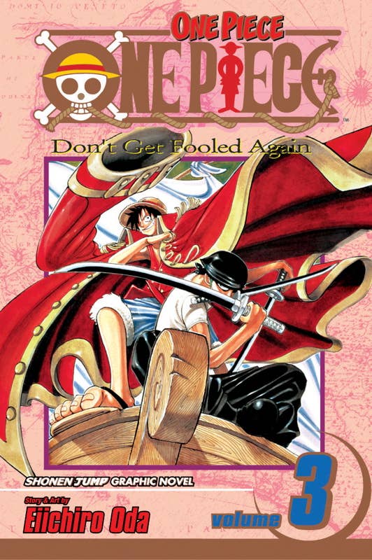 One Piece, Vol. 3 by Eiichiro Oda: Paperback; 200 pages / English