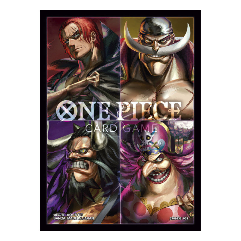 one piece sleeves big ma, shanks, kaido, whitebeard edition