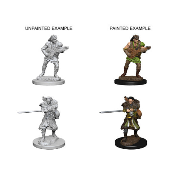 D&D Nolzur's Marvelous Miniatures: Unpainted Minis- Wave 4- Human Male Bard