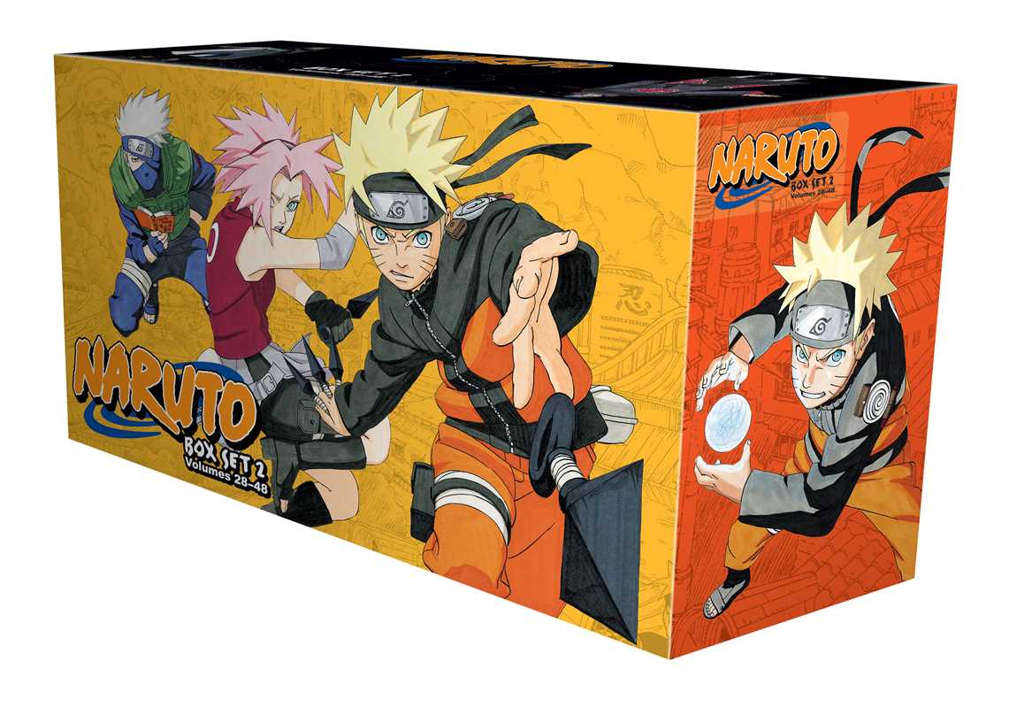 Naruto Box Set 2 by Masashi Kishimoto: Boxed Set/Slip Cased/Casebound; 4168 pages / English