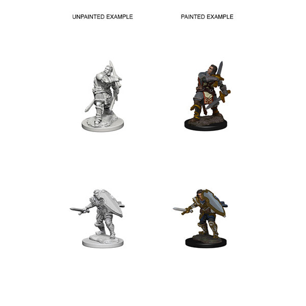 D&D Nolzur's Marvelous Miniatures: Unpainted Minis- Wave 3- Human Male Paladin