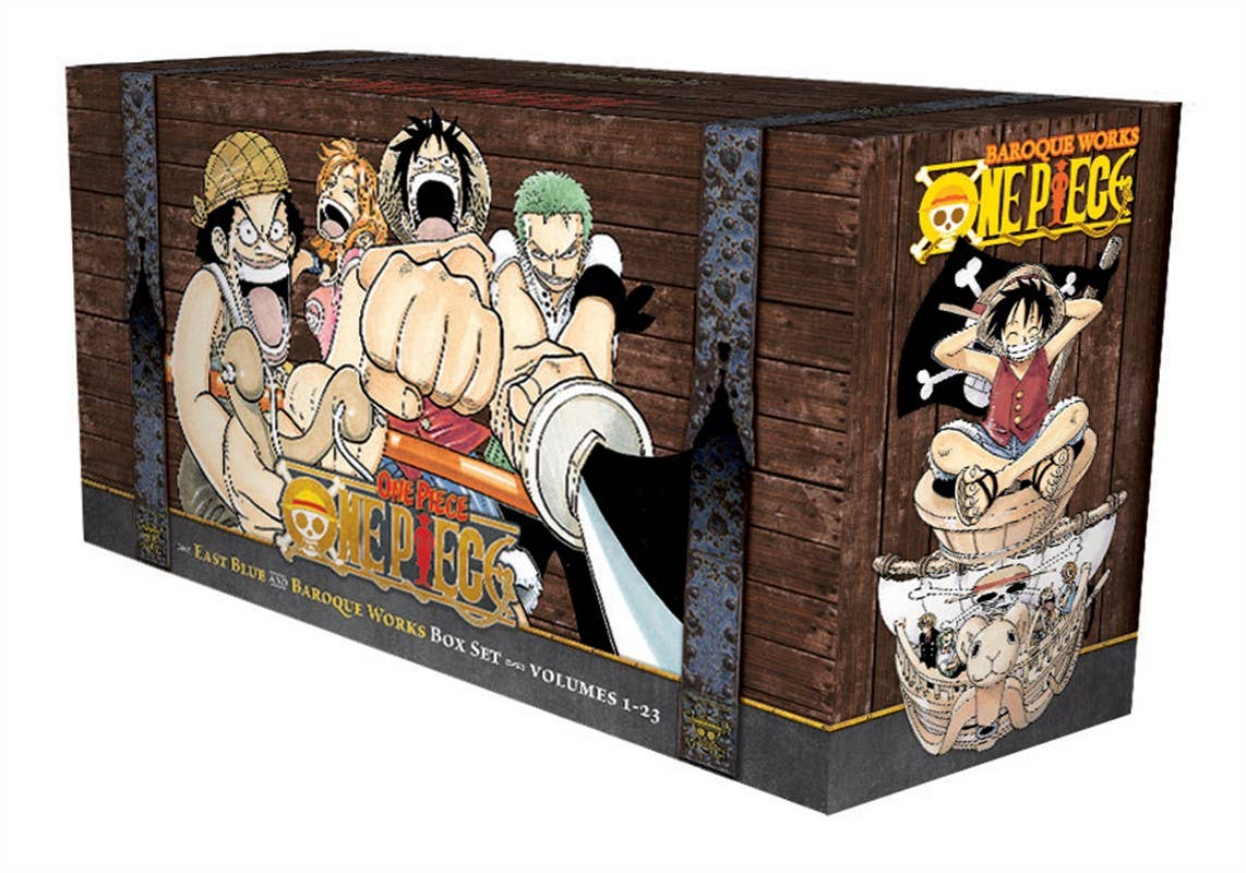 One Piece Box Set 1: East Blue and Baroque Works by Eiichiro Oda: Boxed Set/Slip Cased/Casebound; 4720 pages / English