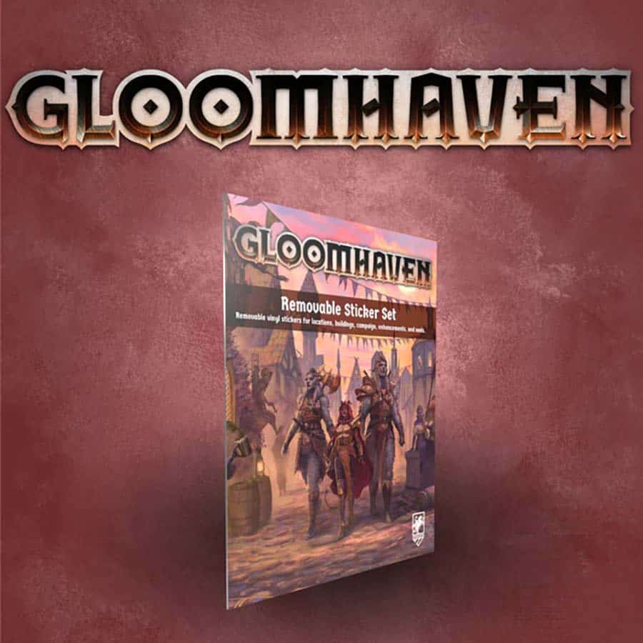 Gloomhaven 2e Removable Sticker Set