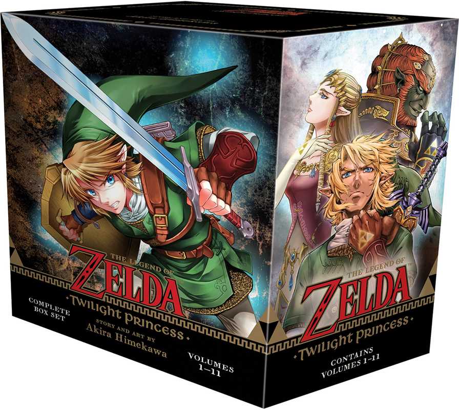 Legend of Zelda: Twilight Princess Complete Box Set by Akira Himekawa: Paperback; 2040 pages / English