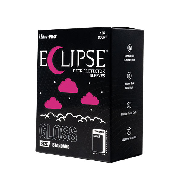 Card Sleeves: UltraPro Eclipse Standard Gloss | Hot Pink (105 ct)
