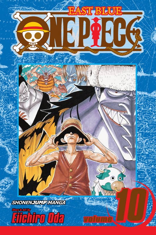 One Piece, Vol. 10 by Eiichiro Oda: Paperback; 192 pages / English