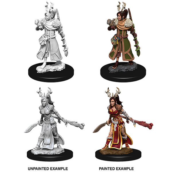 D&D Nolzur's Marvelous Miniatures: Unpainted Minis- Wave 9- Female Human Druid
