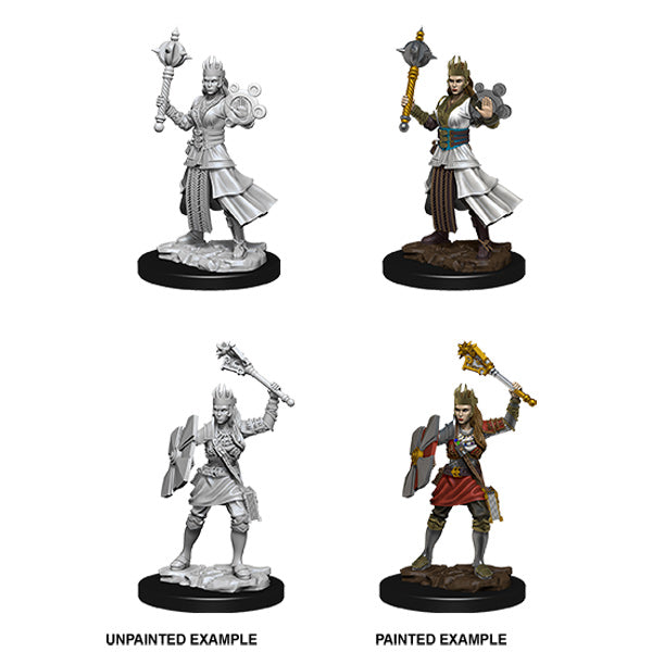 D&D Nolzur's Marvelous Miniatures: Unpainted Minis- Wave 8- Female Human Cleric