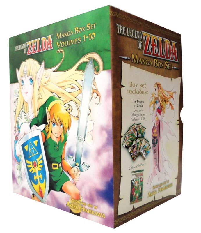 Legend of Zelda Complete Box Set by Akira Himekawa: Boxed Set/Slip Cased/Casebound; 1968 pages / English