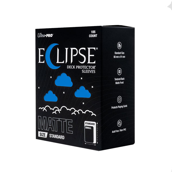 Card Sleeves: UltraPro Eclipse Standard Matte | Pacific Blue (105 ct)