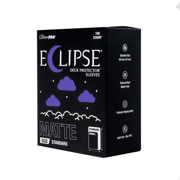 Card Sleeves: UltraPro Eclipse Standard Matte | Royal Purple (105 ct)