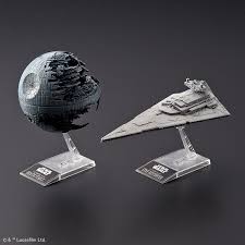 Star Wars Model Kit: - 1/2,700,000 Death Star II & 1/14,500 Star Destroyer