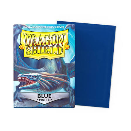 Dragon Shield Sleeves: Standard - Matte Blue (100 ct.)