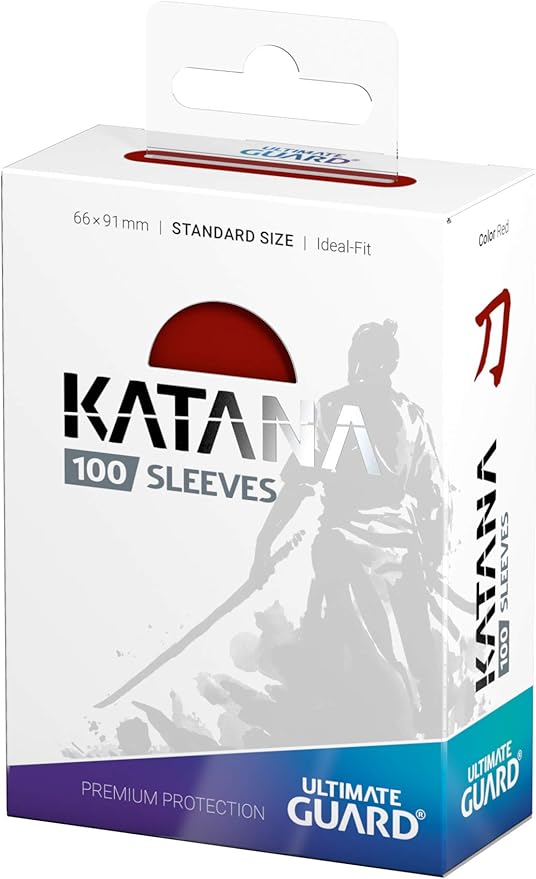 katana card sleeves Ultimate Guard: Katana Japanese-Sized Sleeves 60ct (Blue) main image 0