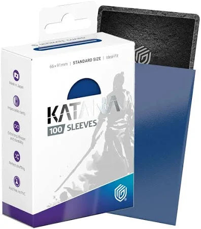 Card Sleeves: Ultimate Guard Katana Standard Size Blue Bird Sleeves (100 ct.)