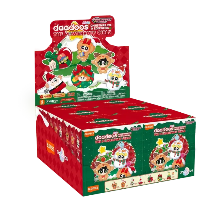 Blokees: Powerpuff Girls daadoos Mate Series 01 | Christmas Eve in Snowflake Hollow - BLIND BOX