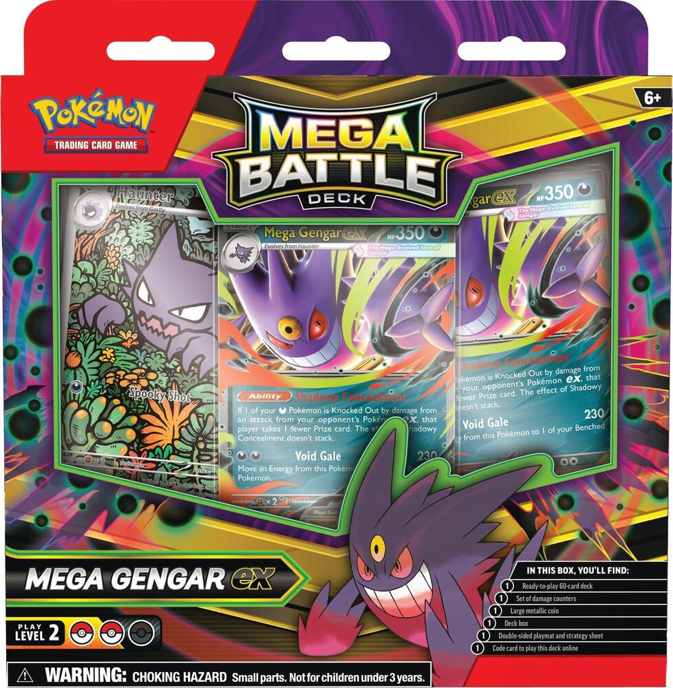 Mega Battle Deck (Mega Gengar ex) - Miscellaneous Cards & Products (MCAP)