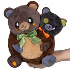 Mini Squishable Two-Headed Bear