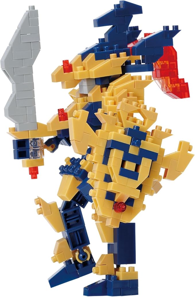 Nanoblock: Yu-Gi-Oh! Duel Monsters - Black Luster Soldier, Character Collection Series Building Kit