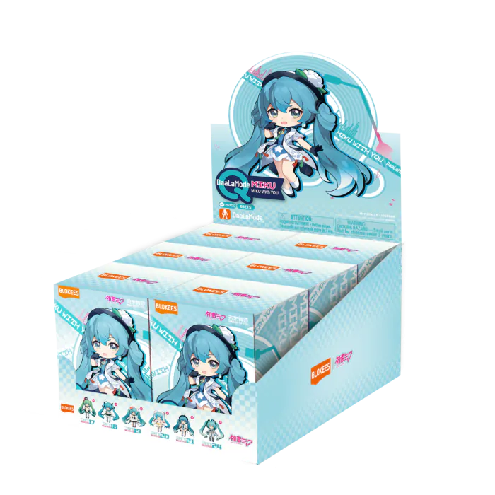 Blokees: Hatsune Miku - Fantastic Q Series (MikuWithYou) - BLIND BOX