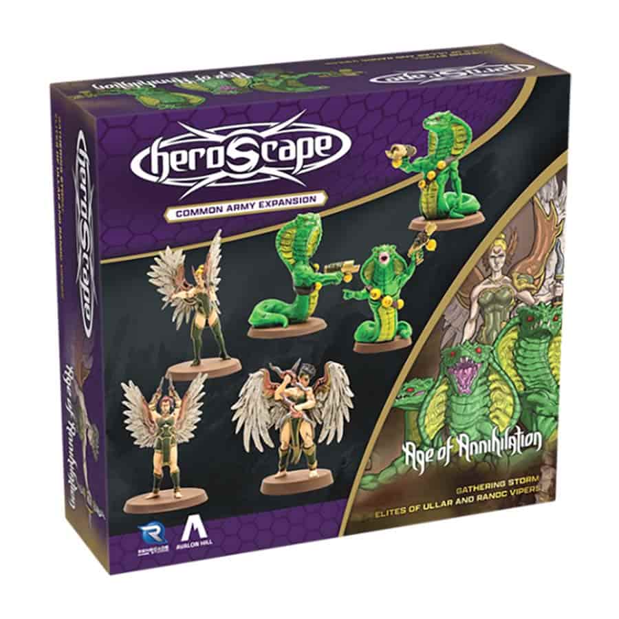 Heroscape: Elites of Ullar and Ranoc Vipers Army Expansion